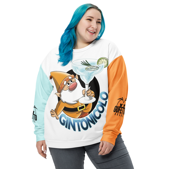 Felpa unisex Uomo/Donna GINTONICOLO - Gufetto Brand 