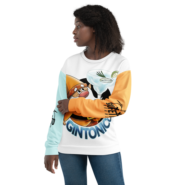 Felpa unisex Uomo/Donna GINTONICOLO - Gufetto Brand 