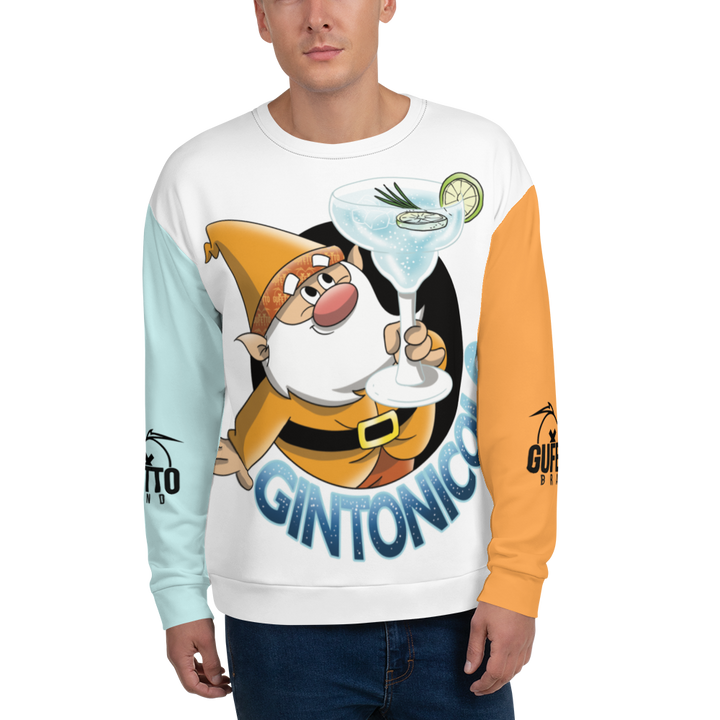 Felpa unisex Uomo/Donna GINTONICOLO - Gufetto Brand 
