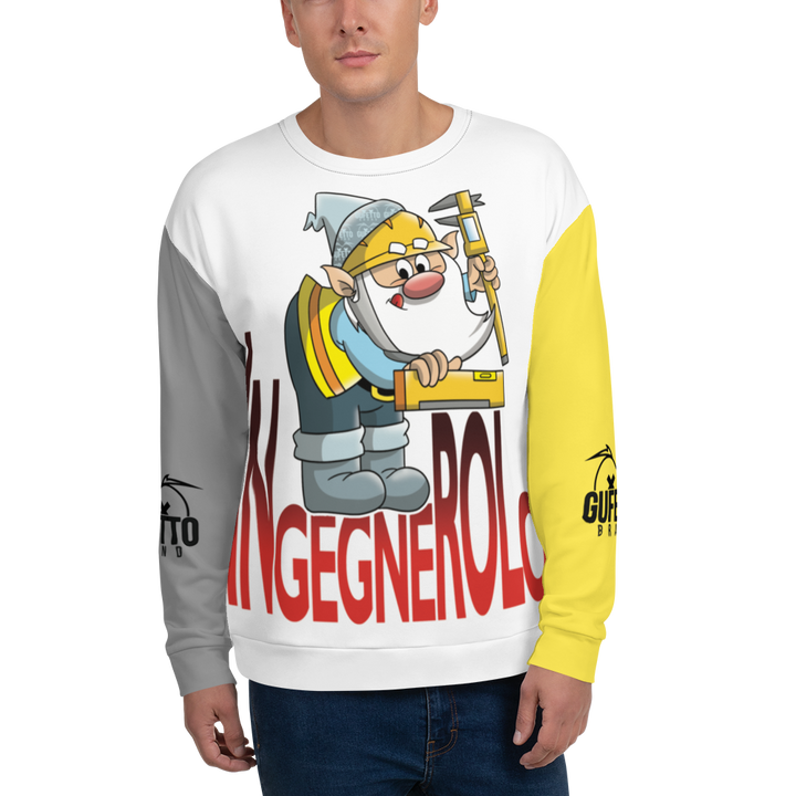 Felpa unisex Uomo/Donna INGEGNEROLO - Gufetto Brand 