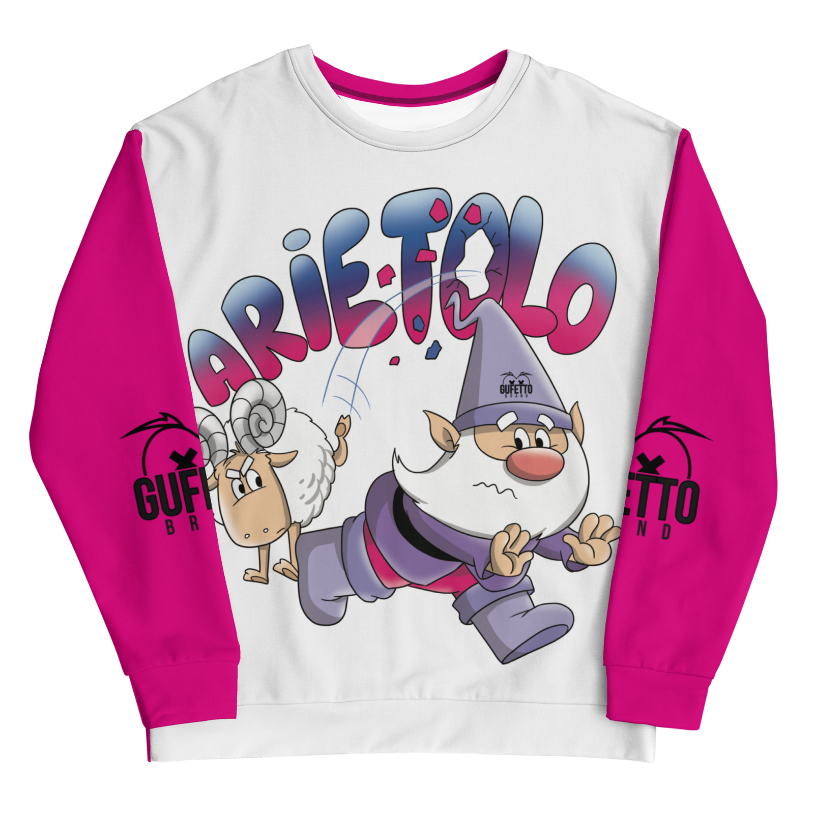Felpa unisex Uomo/Donna ARIETOLO - Gufetto Brand 