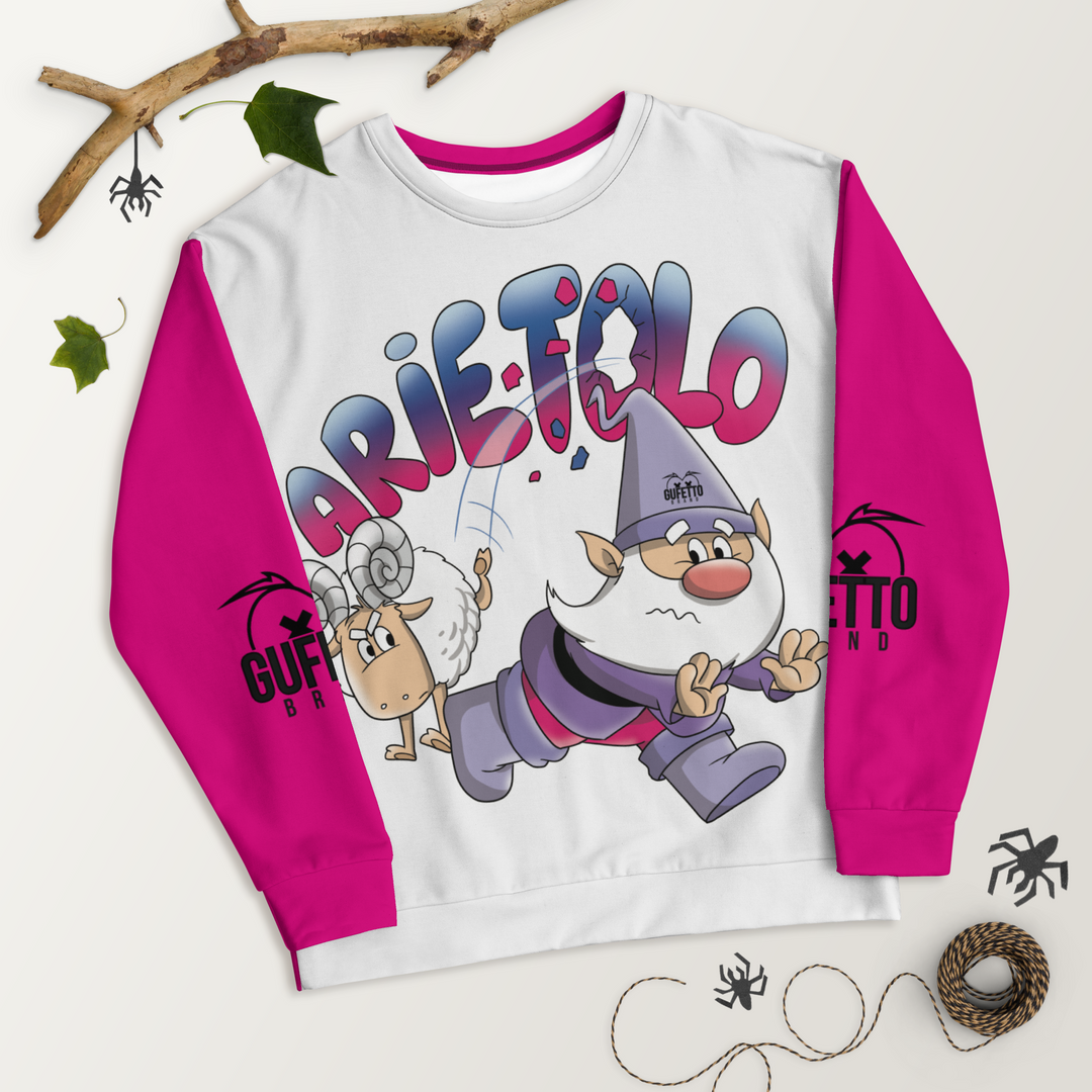 Felpa unisex Uomo/Donna ARIETOLO - Gufetto Brand 