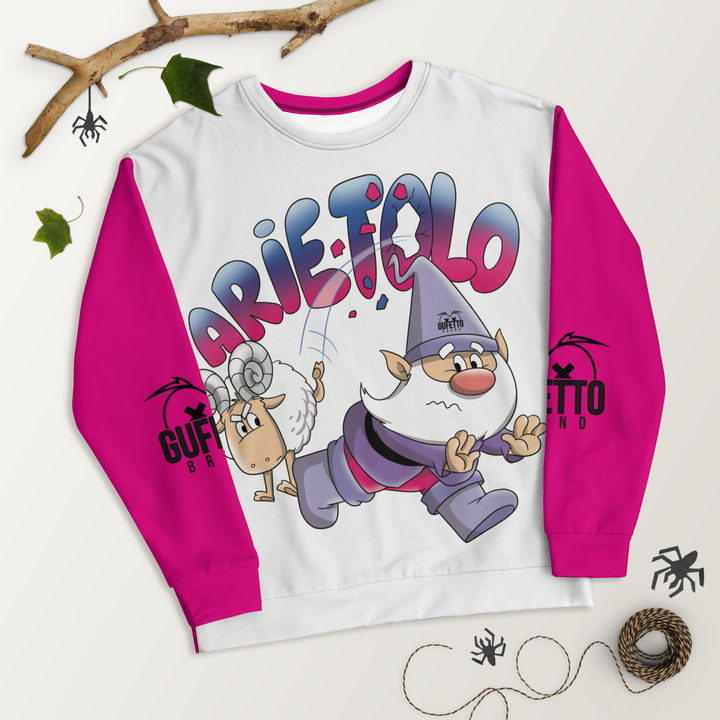 Felpa unisex Uomo/Donna ARIETOLO - Gufetto Brand 
