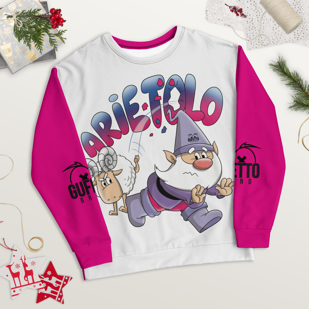 Felpa unisex Uomo/Donna ARIETOLO - Gufetto Brand 
