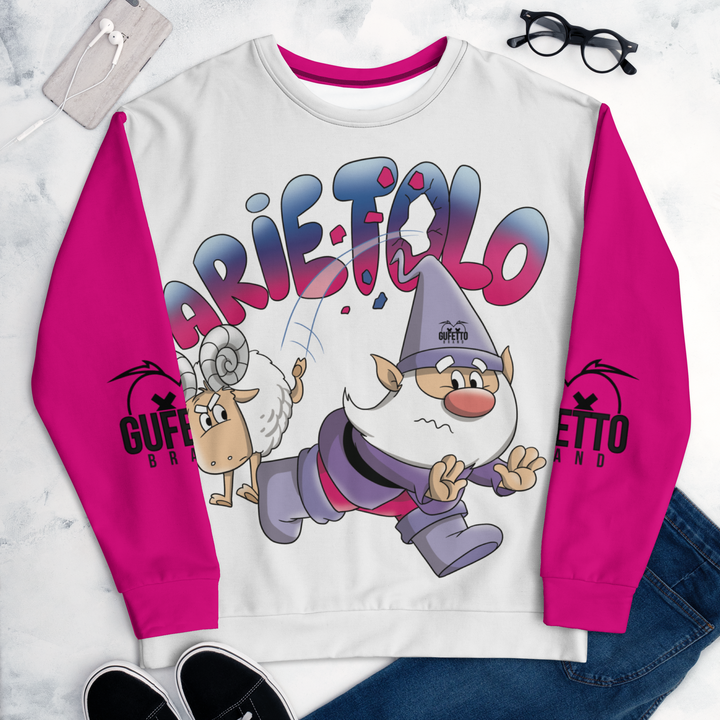 Felpa unisex Uomo/Donna ARIETOLO - Gufetto Brand 