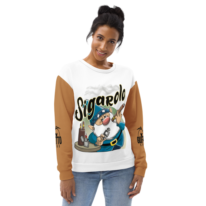 Felpa unisex Uomo/Donna SIGAROLO - Gufetto Brand 