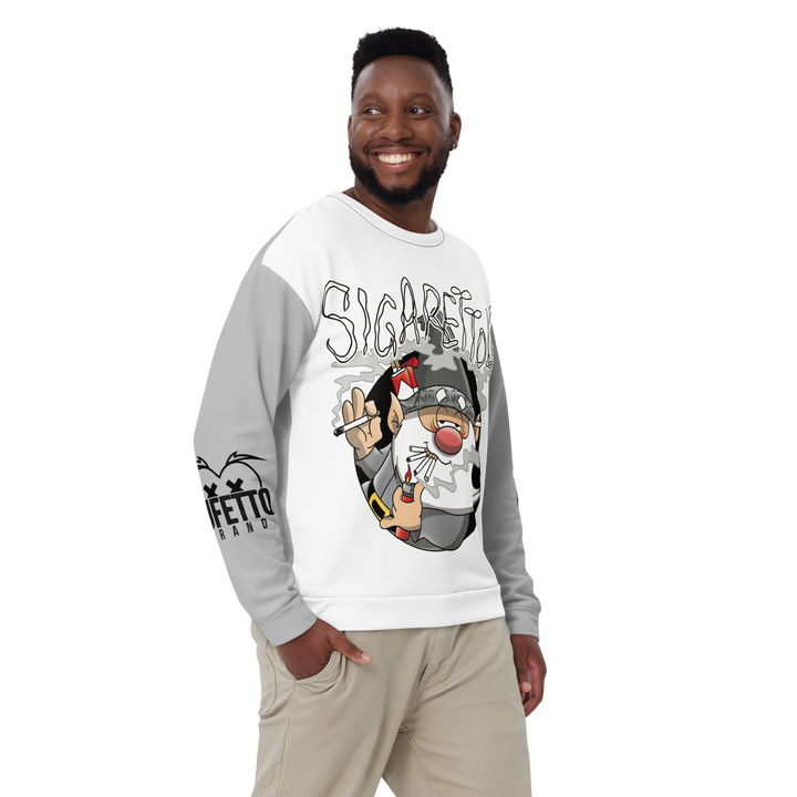 Felpa unisex Uomo/Donna SIGARETTOLO - Gufetto Brand 