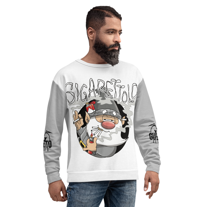 Felpa unisex Uomo/Donna SIGARETTOLO - Gufetto Brand 