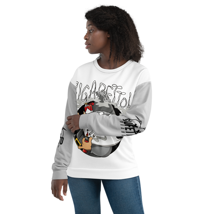 Felpa unisex Uomo/Donna SIGARETTOLO - Gufetto Brand 