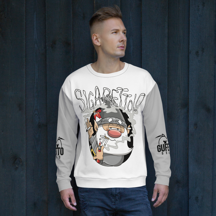Felpa unisex Uomo/Donna SIGARETTOLO - Gufetto Brand 