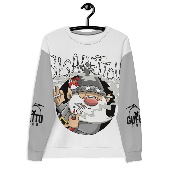 Felpa unisex Uomo/Donna SIGARETTOLO - Gufetto Brand 