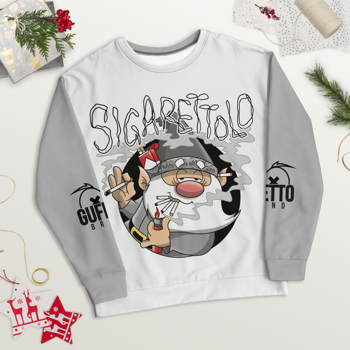 Felpa unisex Uomo/Donna SIGARETTOLO - Gufetto Brand 