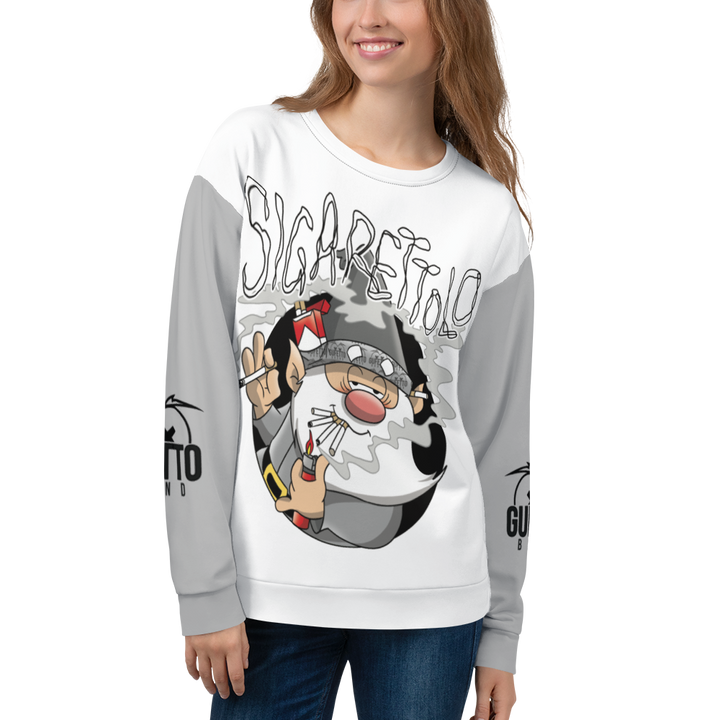 Felpa unisex Uomo/Donna SIGARETTOLO - Gufetto Brand 