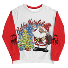 Felpa unisex Uomo/Donna BABBO NATALOLO - Gufetto Brand 