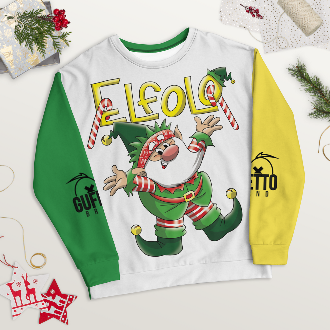 Felpa unisex Uomo/Donna ELFOLO - Gufetto Brand 