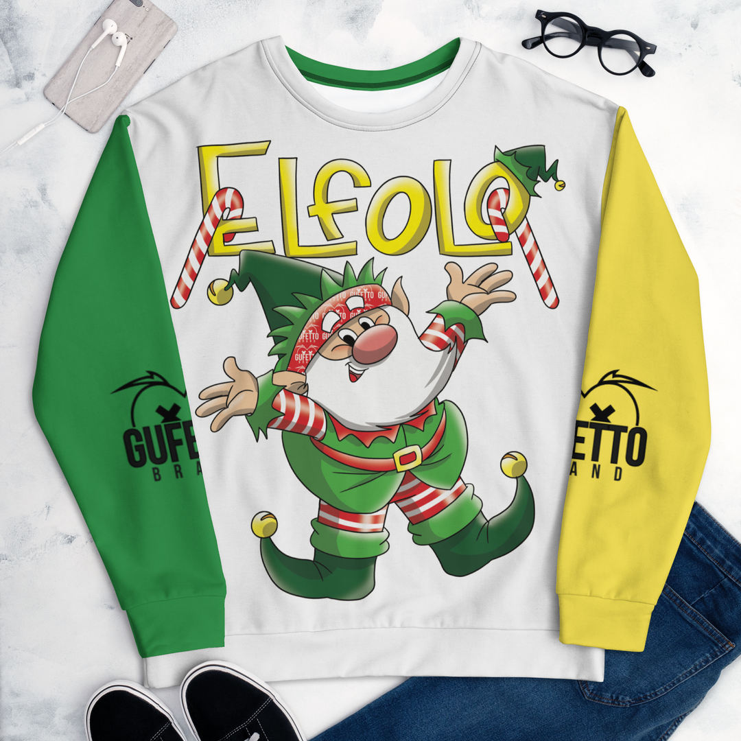 Felpa unisex Uomo/Donna ELFOLO - Gufetto Brand 