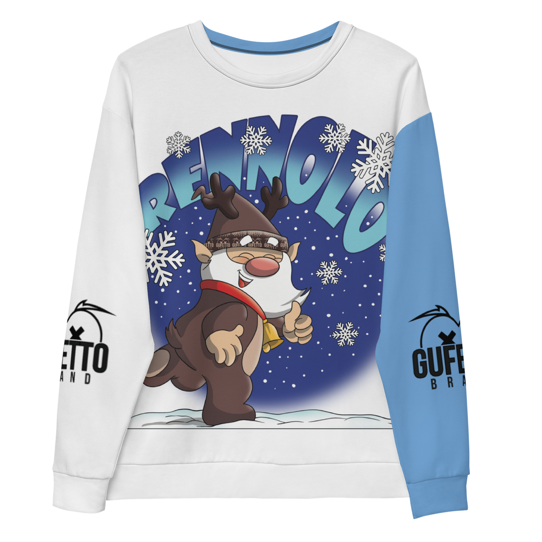 Felpa unisex Uomo/Donna RENNOLO - Gufetto Brand 