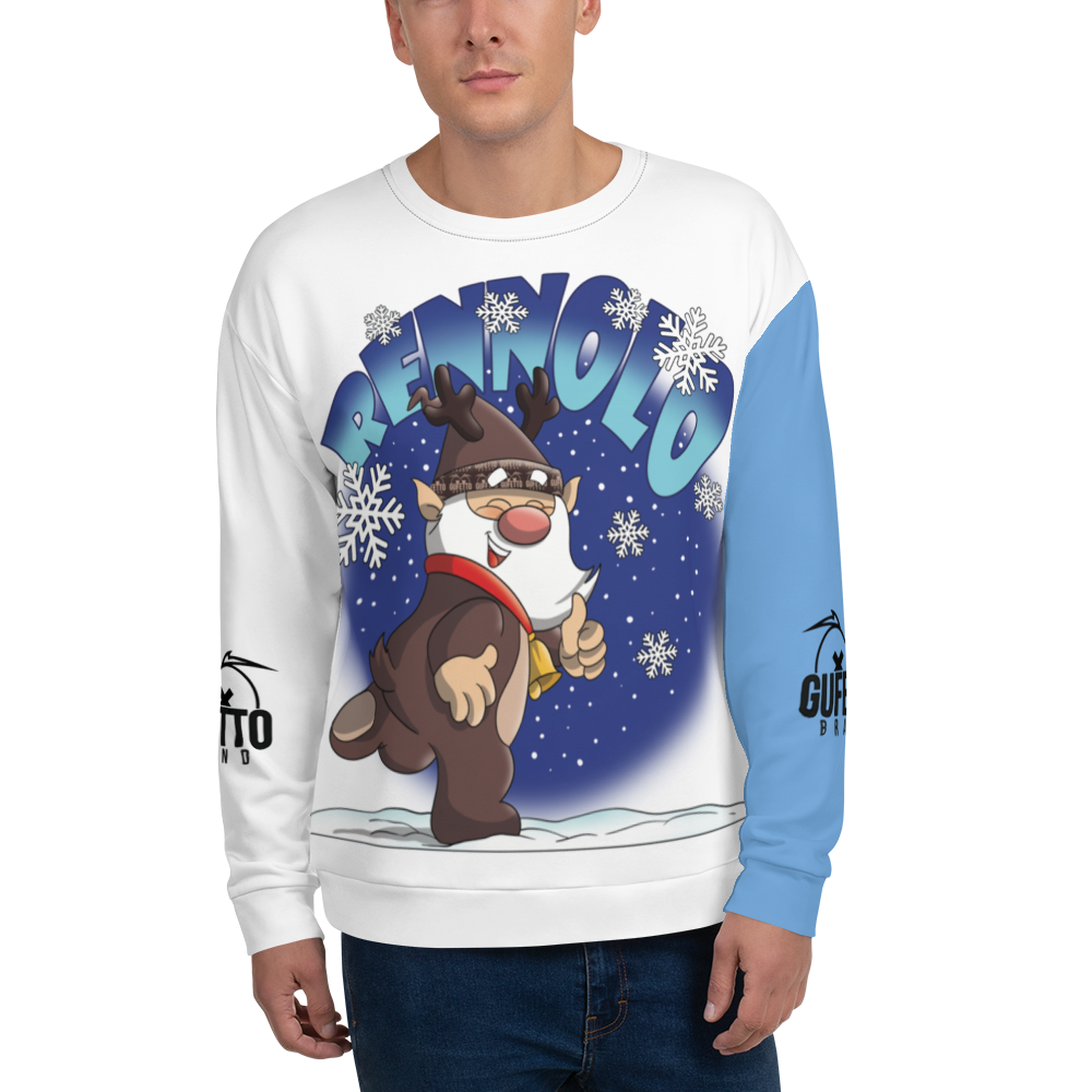 Felpa unisex Uomo/Donna RENNOLO - Gufetto Brand 