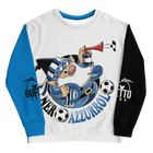 Felpa unisex Uomo/Donna NEROAZZURROLO - Gufetto Brand 