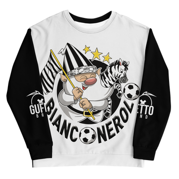 Felpa unisex Uomo/Donna BIANCO NEROLO