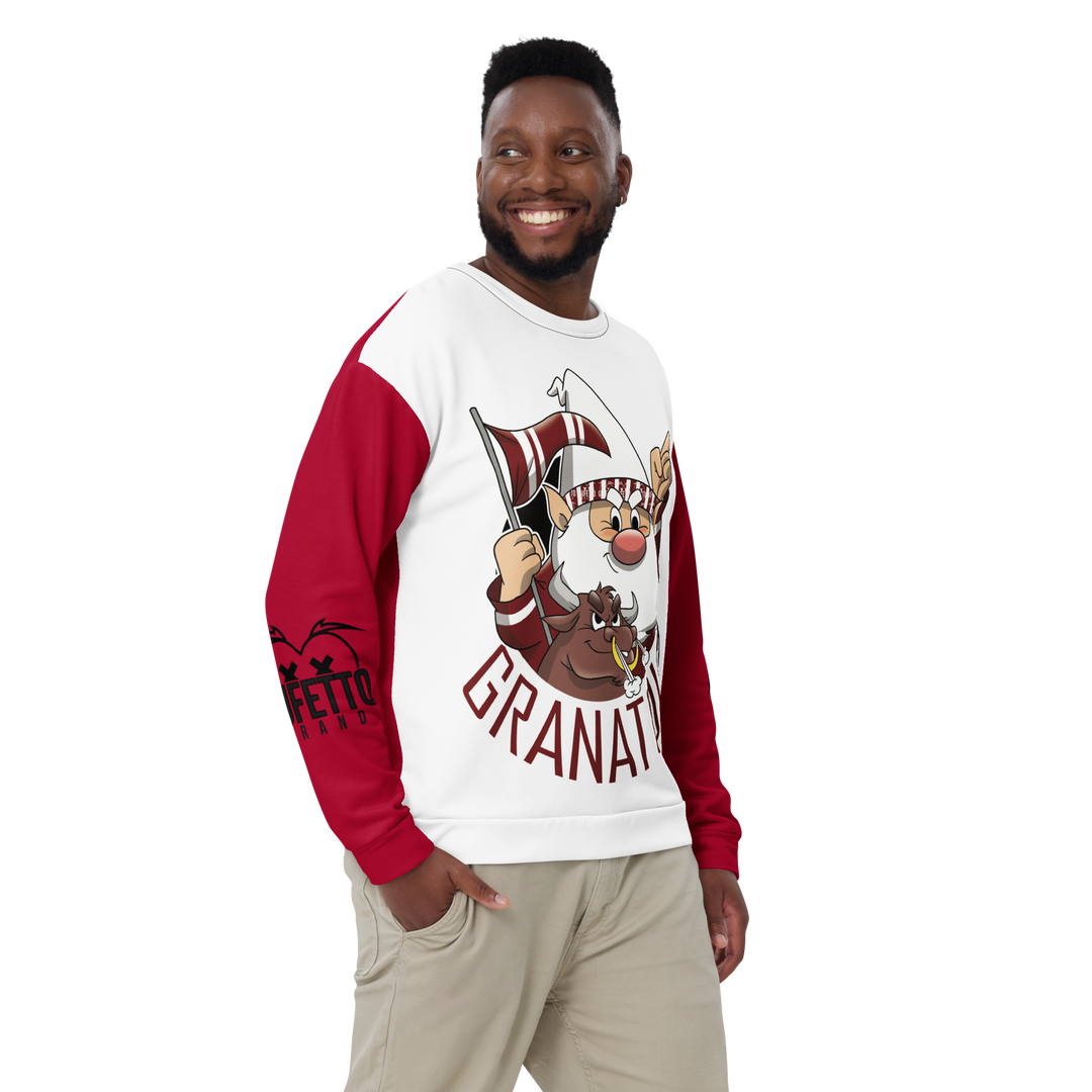 Felpa unisex Uomo/Donna GRANATOLO - Gufetto Brand 