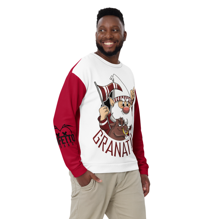 Felpa unisex Uomo/Donna GRANATOLO - Gufetto Brand 