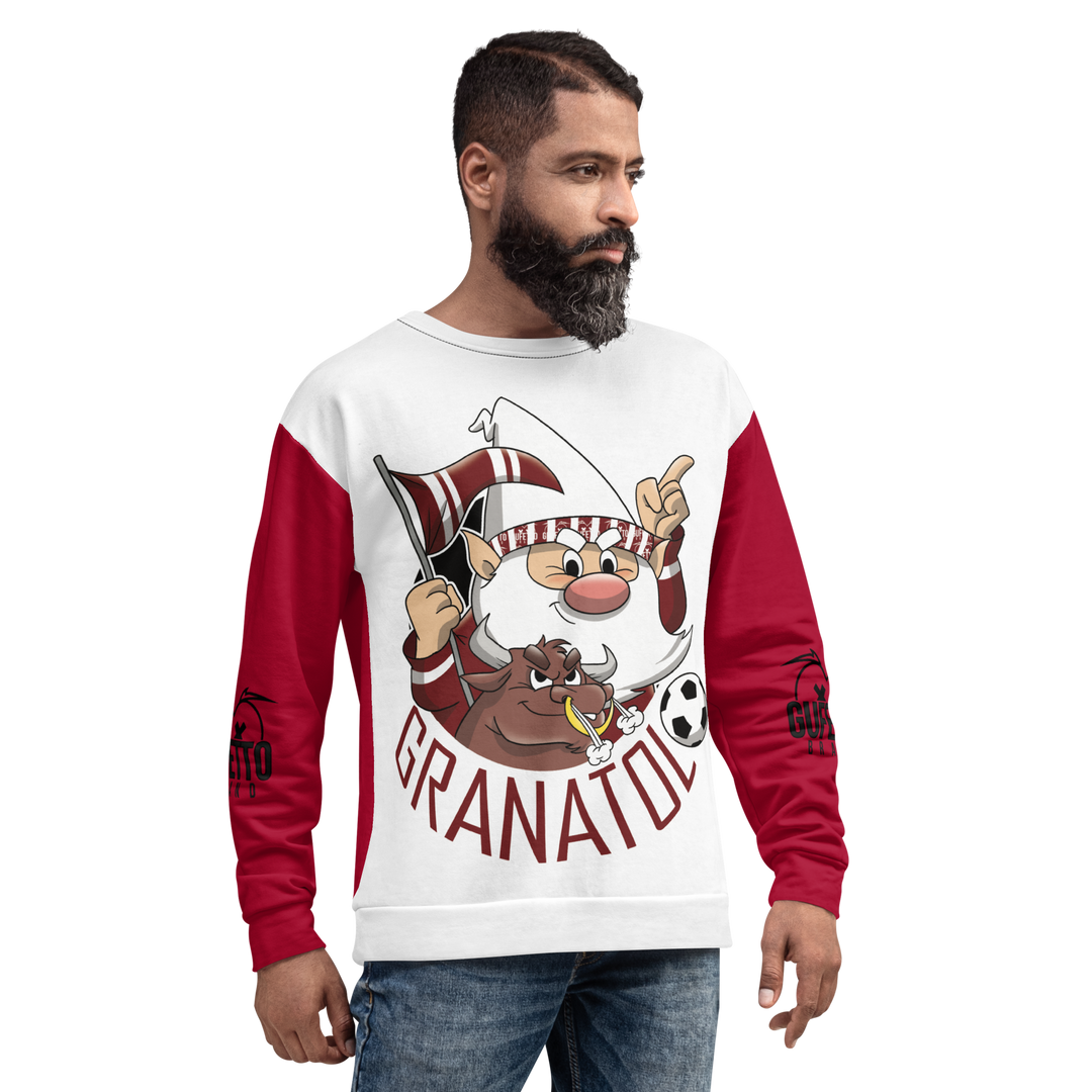 Felpa unisex Uomo/Donna GRANATOLO - Gufetto Brand 