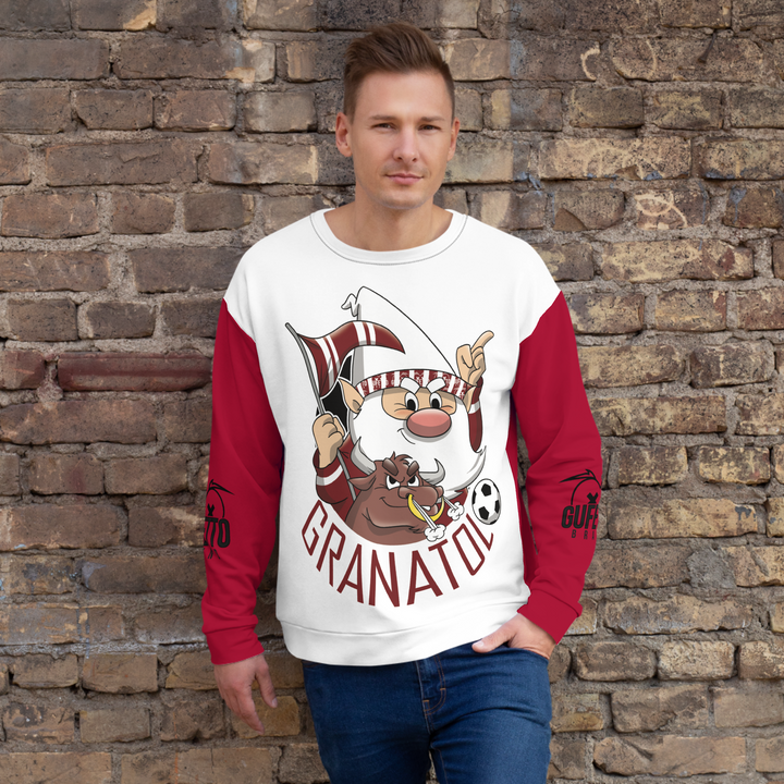 Felpa unisex Uomo/Donna GRANATOLO - Gufetto Brand 