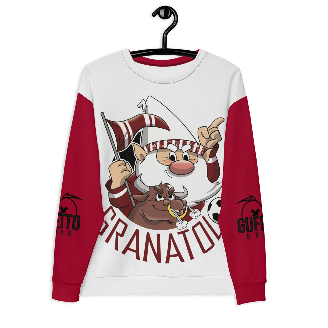 Felpa unisex Uomo/Donna GRANATOLO - Gufetto Brand 