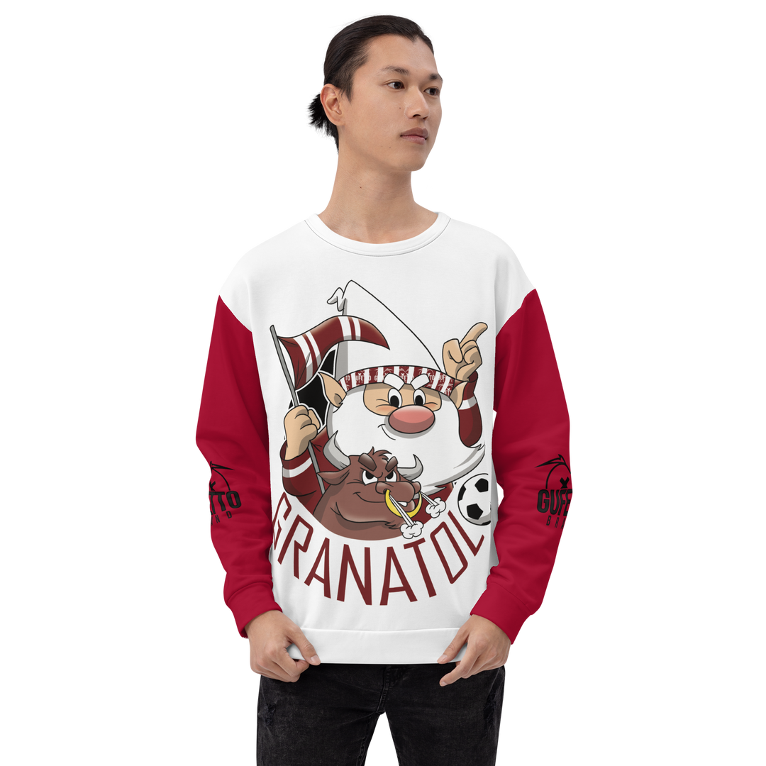 Felpa unisex Uomo/Donna GRANATOLO - Gufetto Brand 