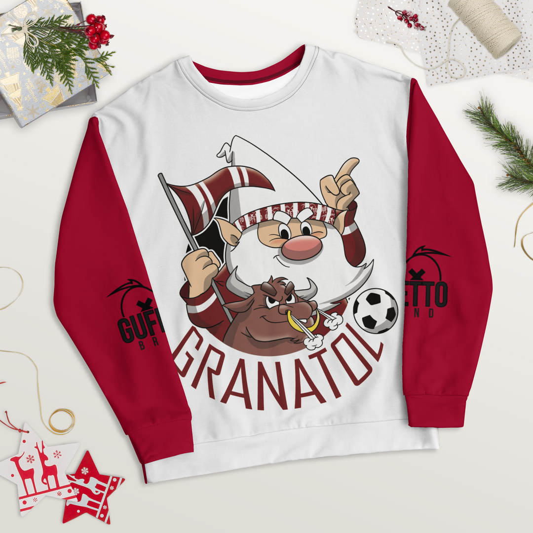 Felpa unisex Uomo/Donna GRANATOLO - Gufetto Brand 