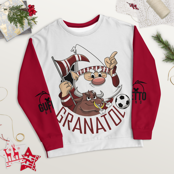 Felpa unisex Uomo/Donna GRANATOLO - Gufetto Brand 