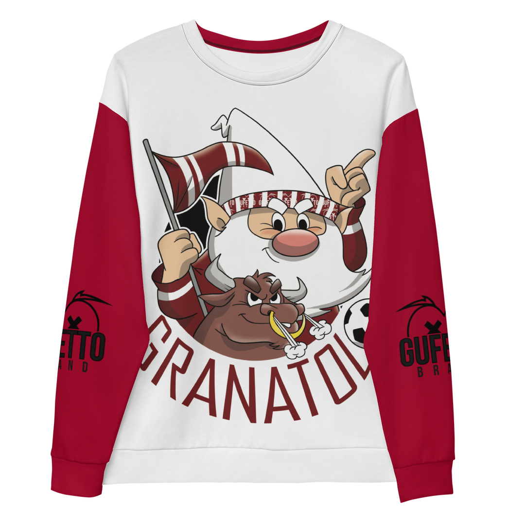 Felpa unisex Uomo/Donna GRANATOLO - Gufetto Brand 