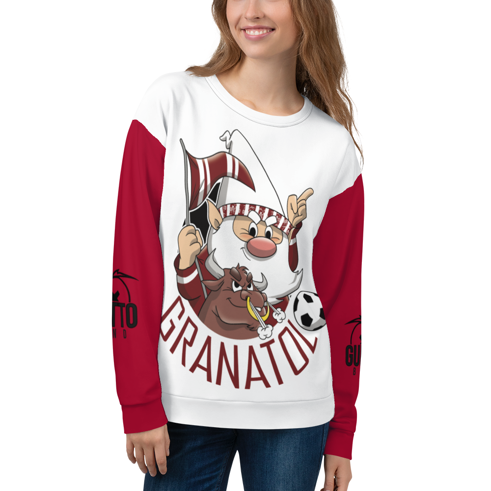 Felpa unisex Uomo/Donna GRANATOLO - Gufetto Brand 