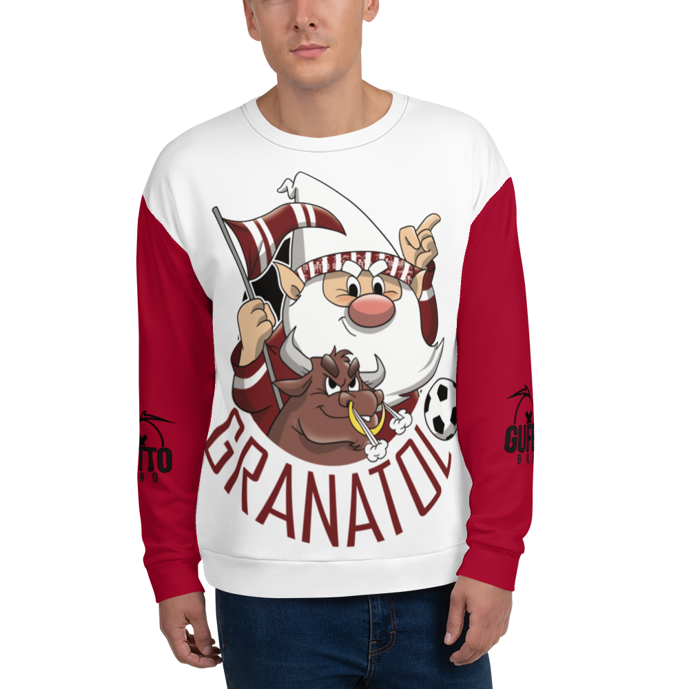 Felpa unisex Uomo/Donna GRANATOLO - Gufetto Brand 