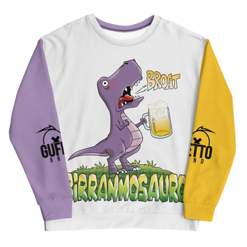 Felpa unisex Uomo/Donna BIRRANNOSAURO