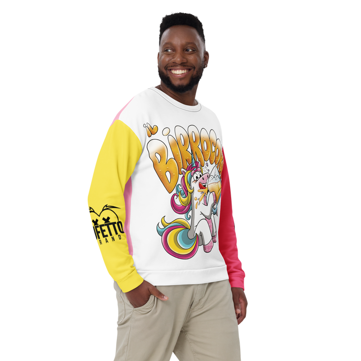 Felpa unisex Uomo/Donna IL BIRROCORNO - Gufetto Brand 