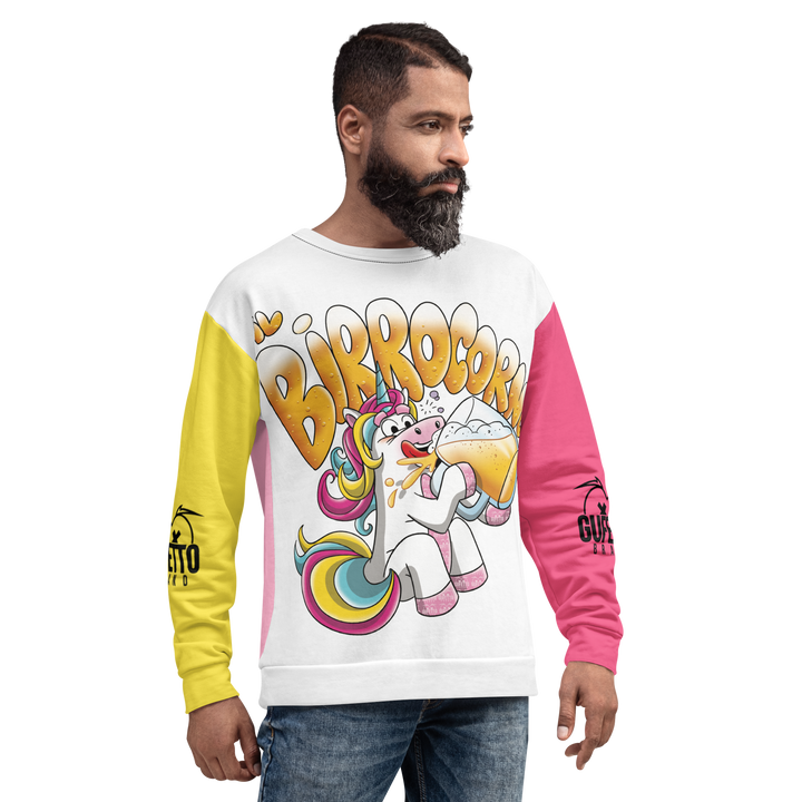 Felpa unisex Uomo/Donna IL BIRROCORNO - Gufetto Brand 