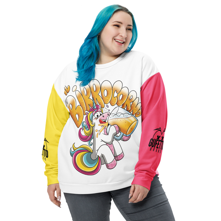 Felpa unisex Uomo/Donna IL BIRROCORNO - Gufetto Brand 