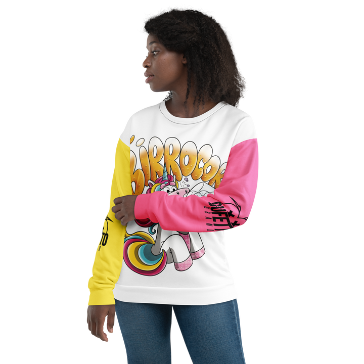 Felpa unisex Uomo/Donna IL BIRROCORNO - Gufetto Brand 