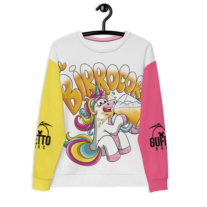 Felpa unisex Uomo/Donna IL BIRROCORNO - Gufetto Brand 