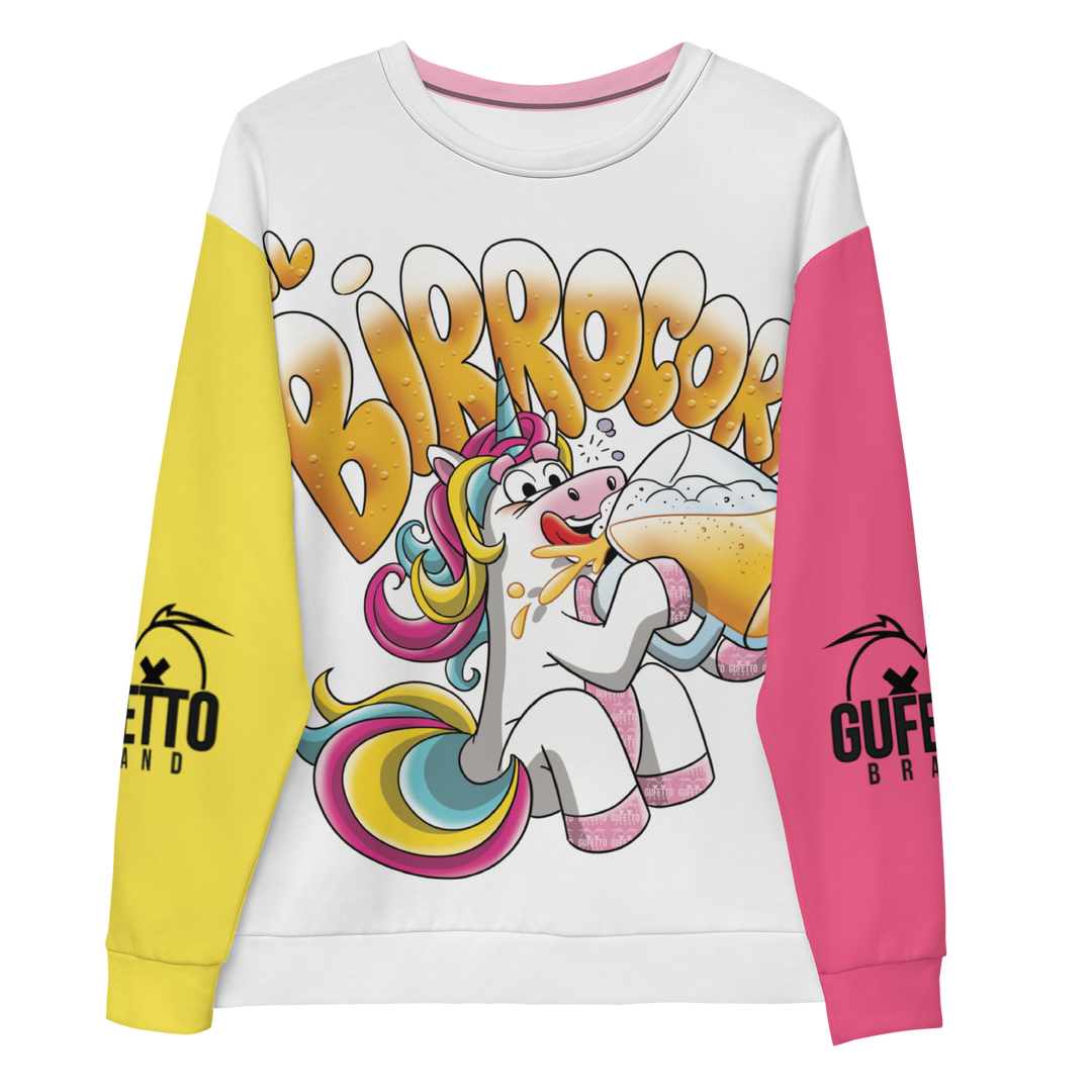 Felpa unisex Uomo/Donna IL BIRROCORNO - Gufetto Brand 