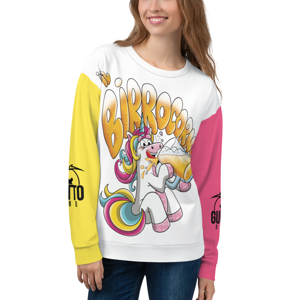 Felpa unisex Uomo/Donna IL BIRROCORNO - Gufetto Brand 