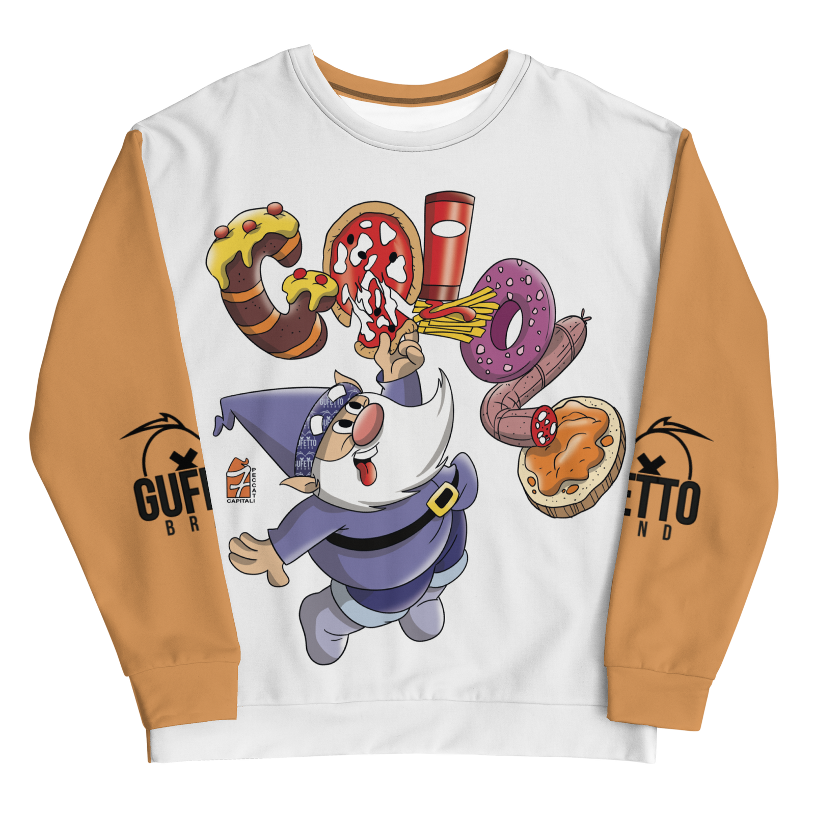 Felpa unisex Uomo/Donna GOLOLO - Gufetto Brand 