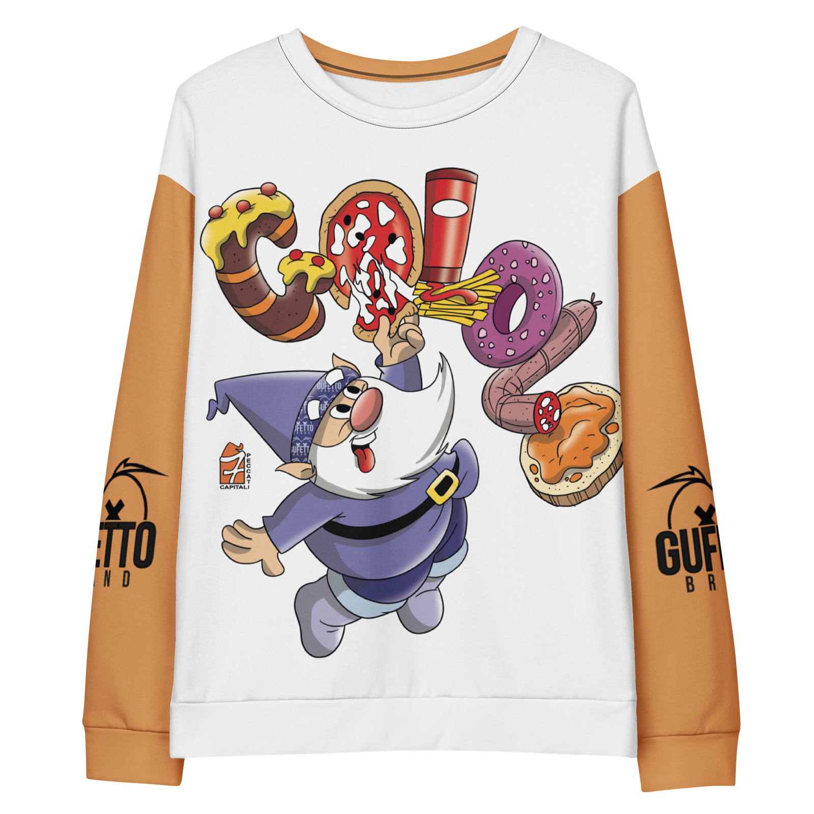 Felpa unisex Uomo/Donna GOLOLO - Gufetto Brand 