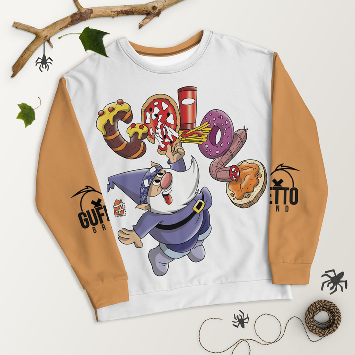 Felpa unisex Uomo/Donna GOLOLO - Gufetto Brand 