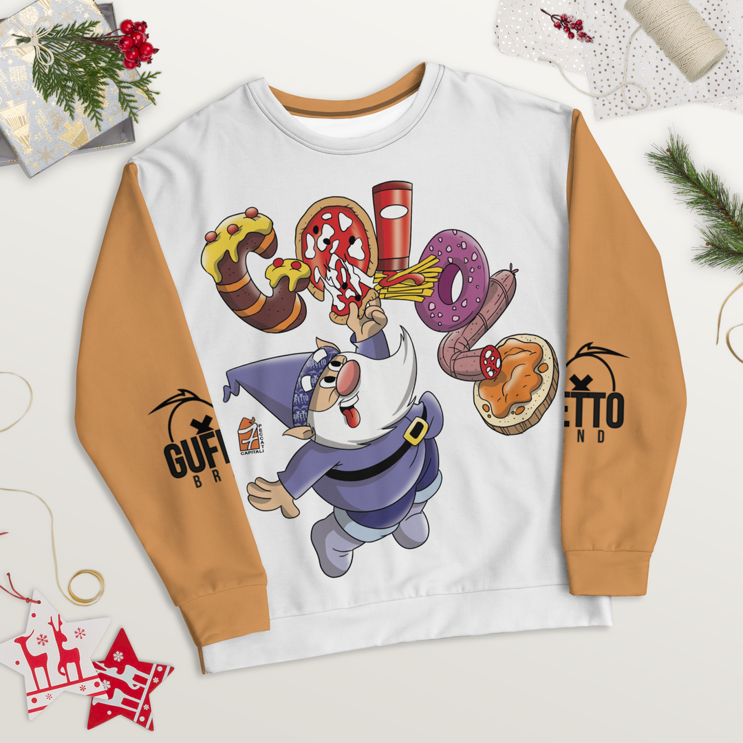 Felpa unisex Uomo/Donna GOLOLO - Gufetto Brand 