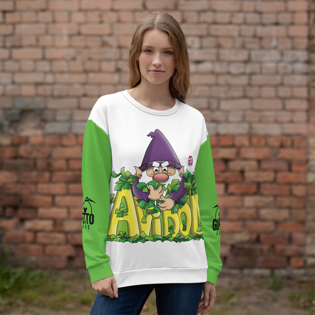 Felpa unisex Uomo/Donna AVIDOLO - Gufetto Brand 