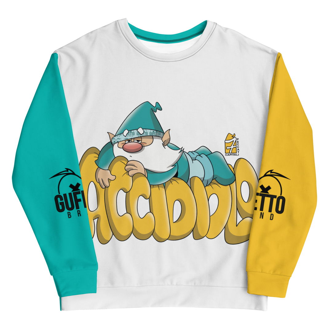 Felpa unisex Uomo/Donna Accidiolo - Gufetto Brand 