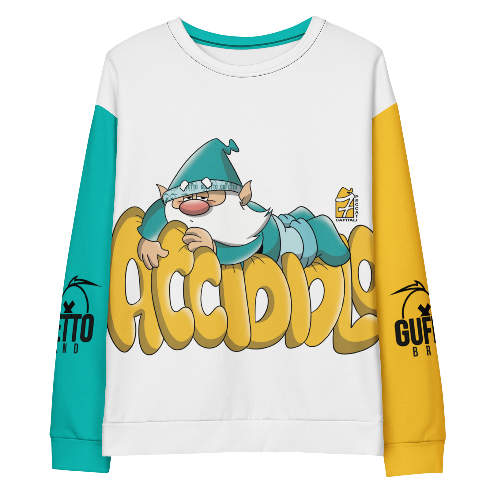 Felpa unisex Uomo/Donna Accidiolo - Gufetto Brand 